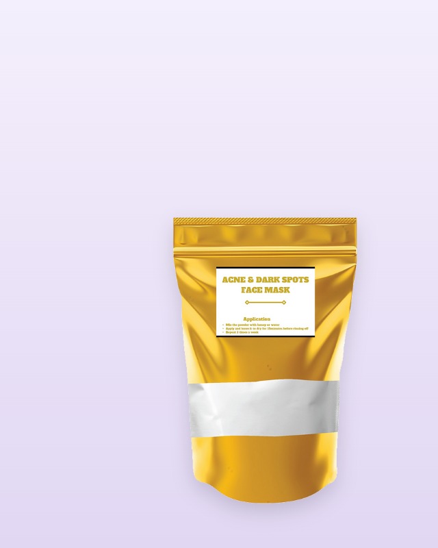 Acne, Dark Spots and Hyperpigmentation Face Mask